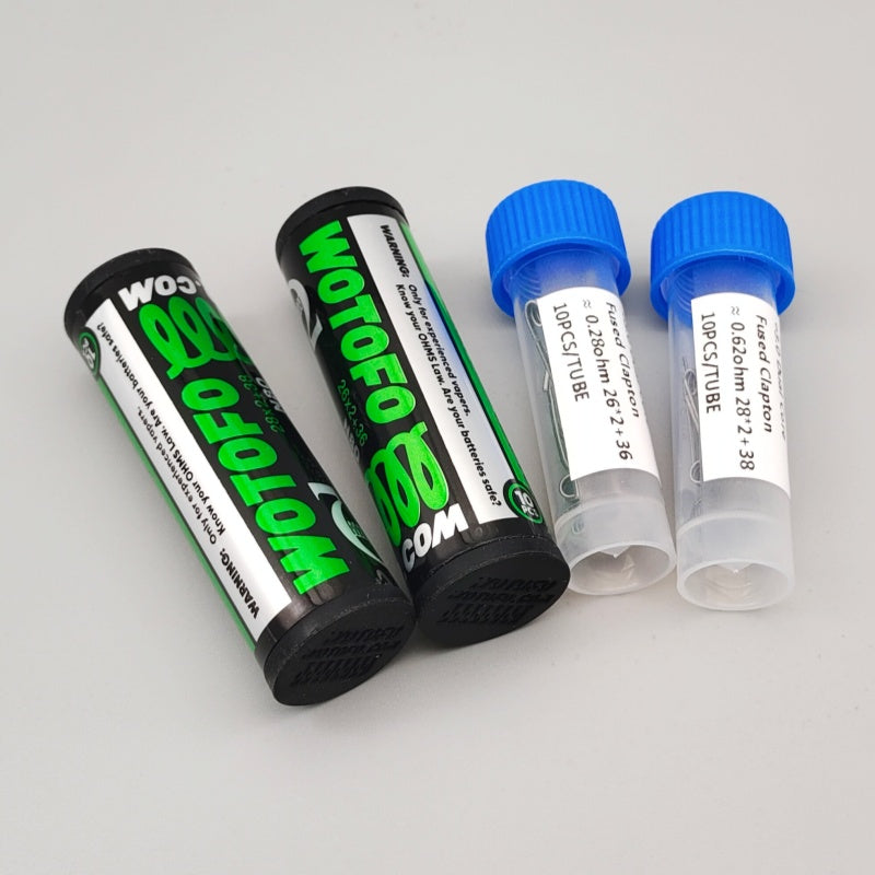 Clapton Wire Pre Built - Ni80 듀얼 코어 퓨즈드 클랩튼 히팅