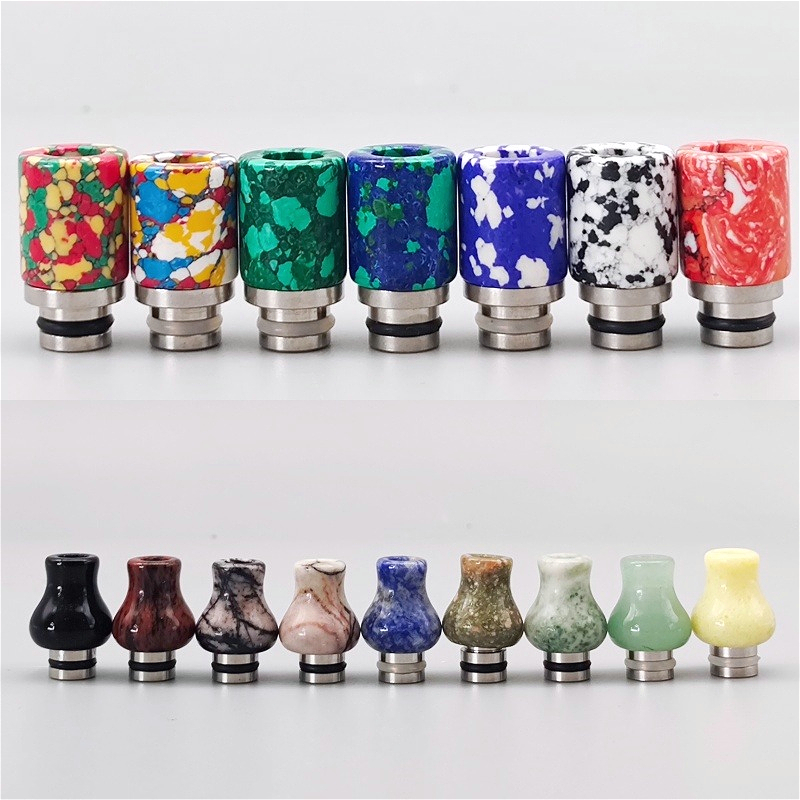 Drip Tip Resin - 1피스 510 드립 팁 스테인레스 스틸