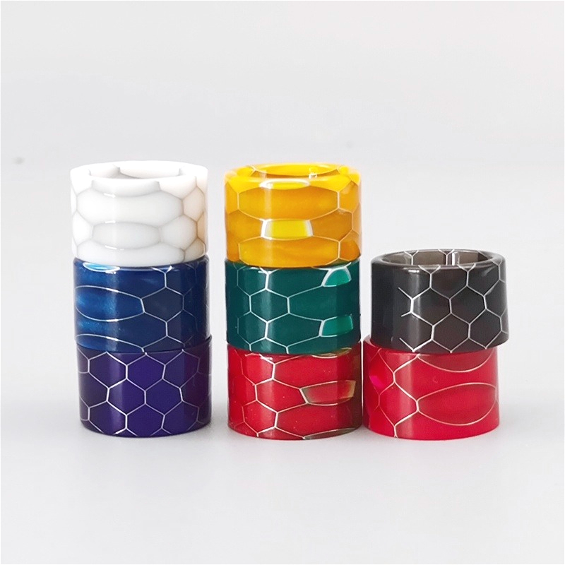 Drip Tip Resin - TFV16 TFV18 분무기 마우스피스 액세서리용 1PC