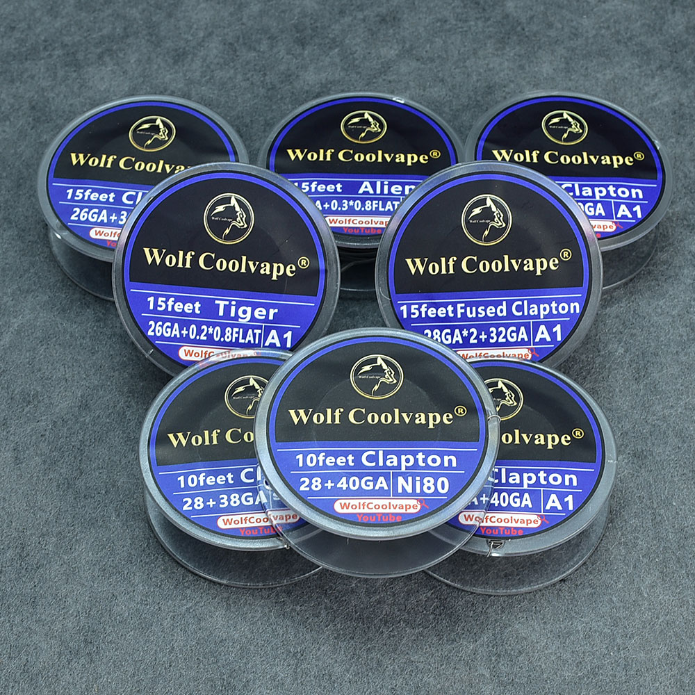 외계인 융합 클랩튼 와이어 타이거 코일, RDA RTA - Clapton Wire Pre Built 리뷰 및 가격