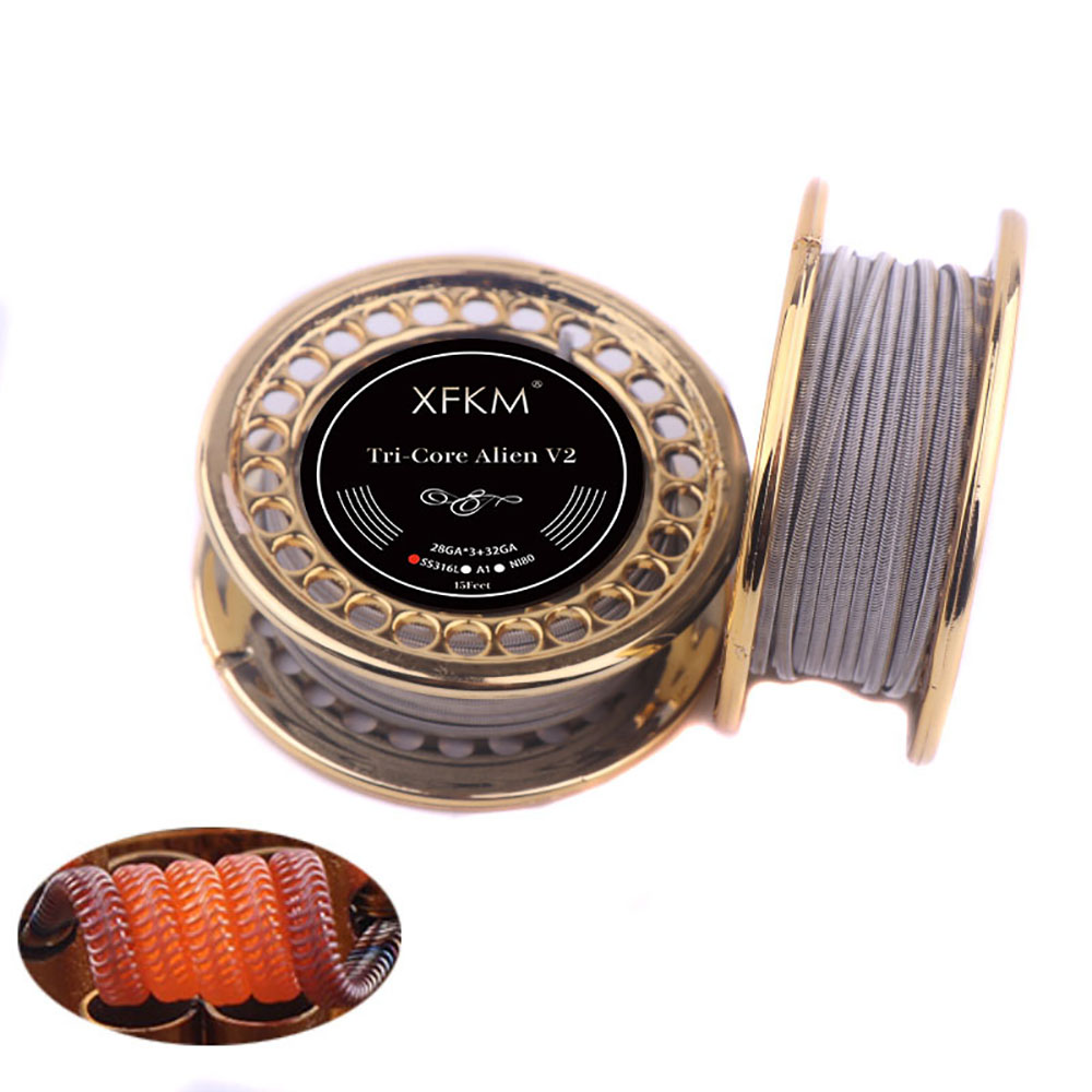 XFKM Alien v2 와이어 융합 클랩톤 프리빌드  - Clapton Wire Pre Built 리뷰 및 가격