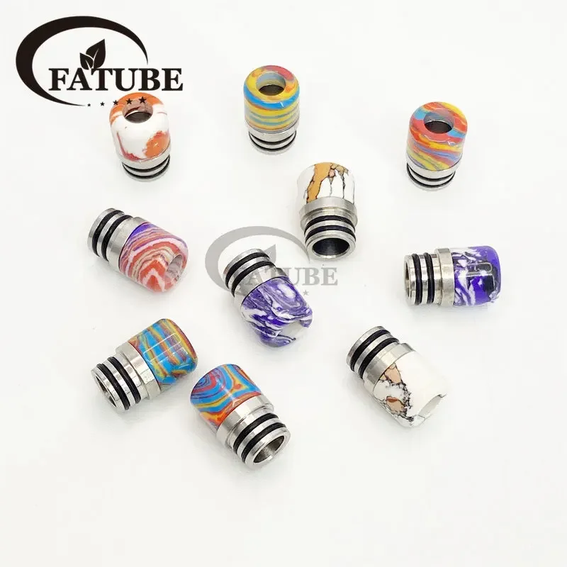 1PC/10PCS 510 스테인레스 스틸 수지 밀짚 조 - Drip Tip Resin 리뷰 및 가격