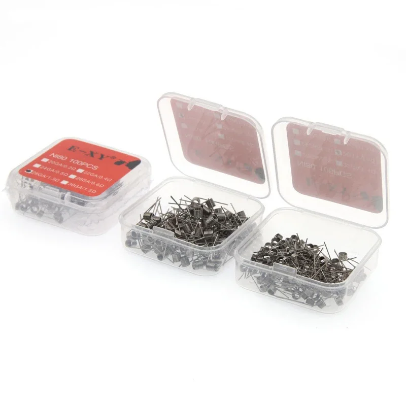 100 개/상자 사전 제작 코일 와이어 A1 SS316 - Coil Building Kit 리뷰 및 가격