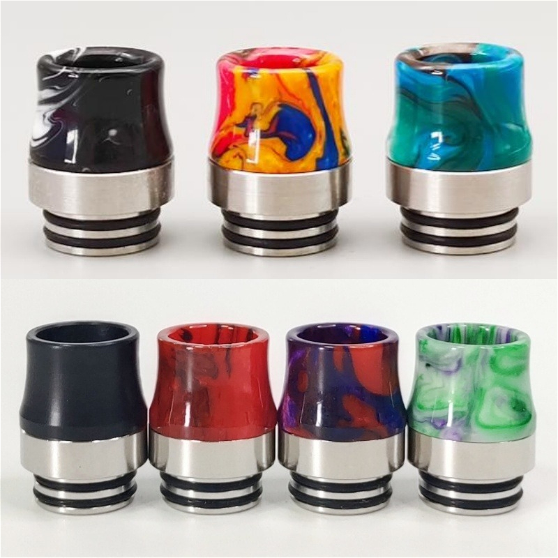 1PC/2PCS 810 드립 팁 스테인레스 스틸 레진  - Drip Tip Resin 리뷰 및 가격