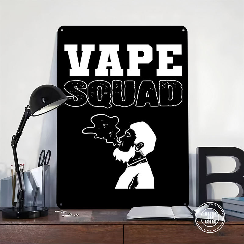 베이프 스쿼드 베이프 스토어 오운 틴플레이트 포스터 맞 - Vaping Store 리뷰 및 가격