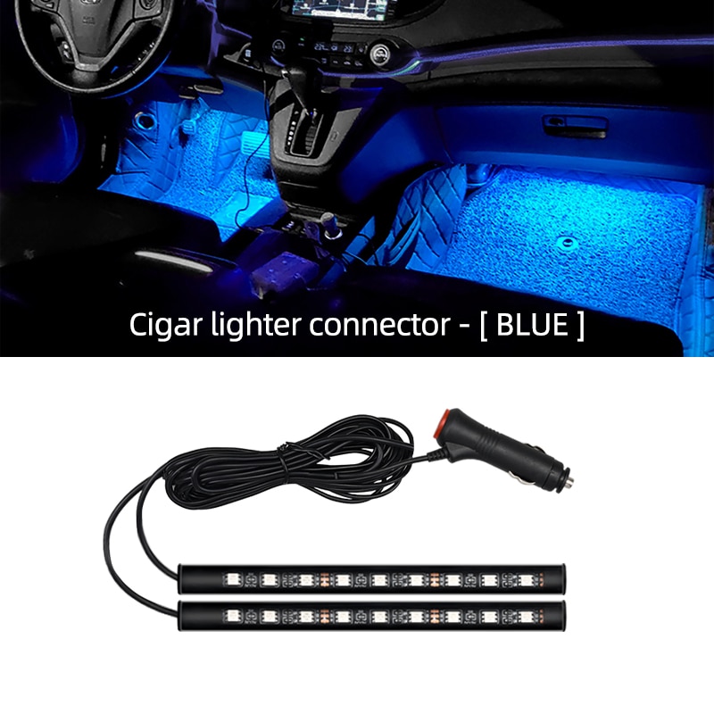 자동차 LED 네온 조명 풋 라이트, 인테리어 장식 백 - Vape Decoration 리뷰 및 가격