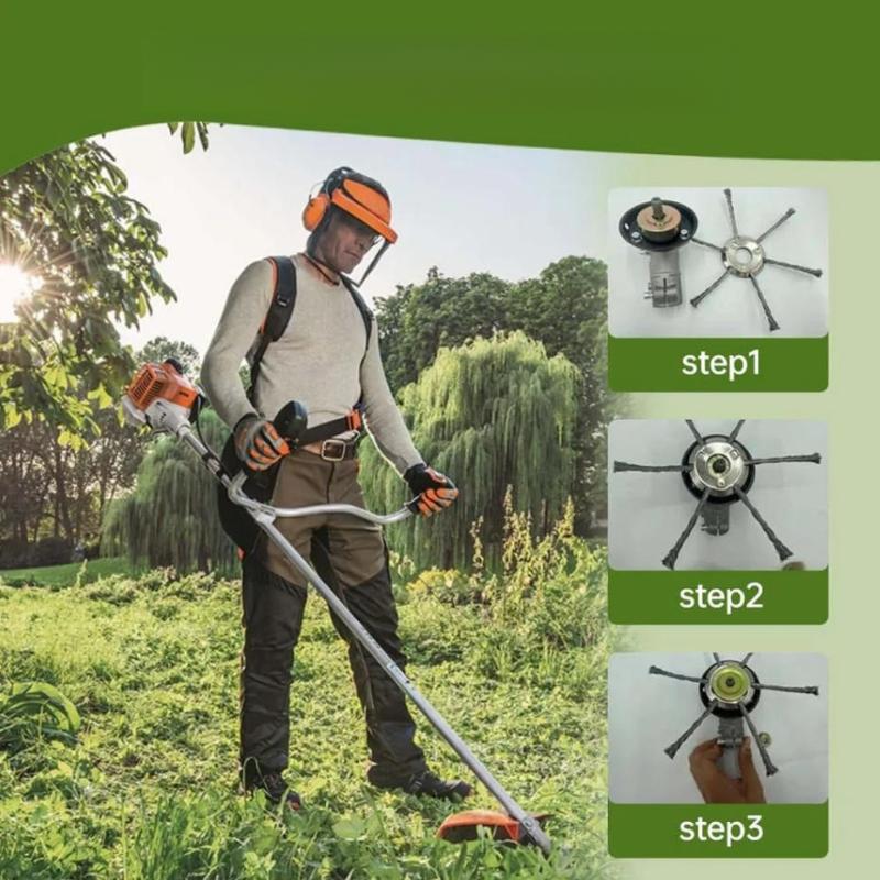1Pcs 범용 잔디 깎는 기계 강철 와이어 잡초 제거  - Dry Herb Vaping Accessories 리뷰 및 가격