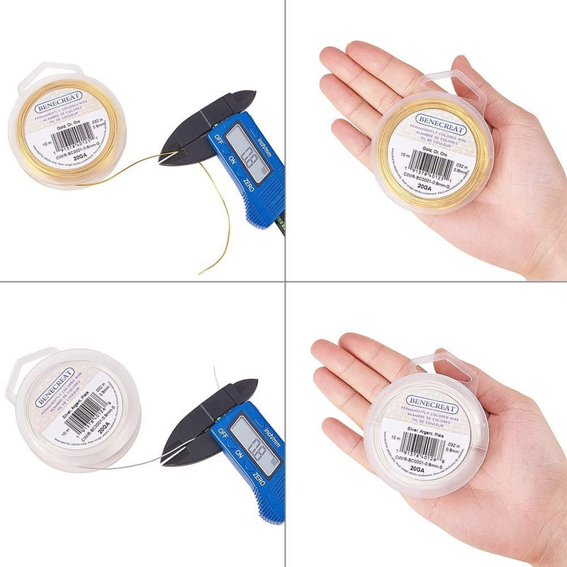1 롤 20 게이지 0.8mm 변색 방지 실버/골드/플 - Coil Building Kit 리뷰 및 가격