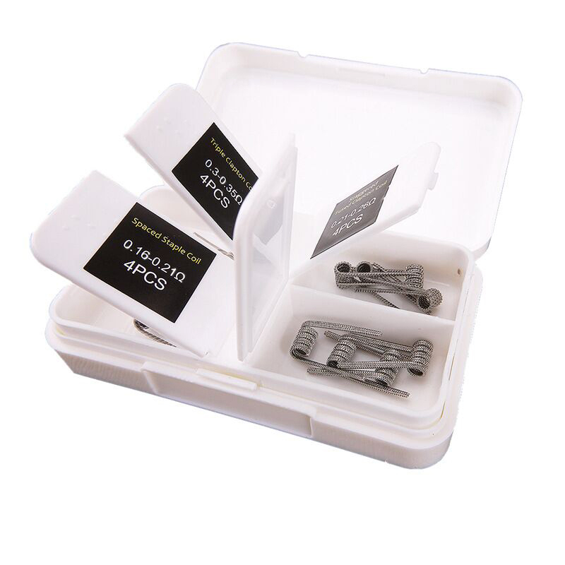 16pcs NI80 퓨전 클랩톤 사전 제작 코일(간격  - Clapton Wire Pre Built 리뷰 및 가격