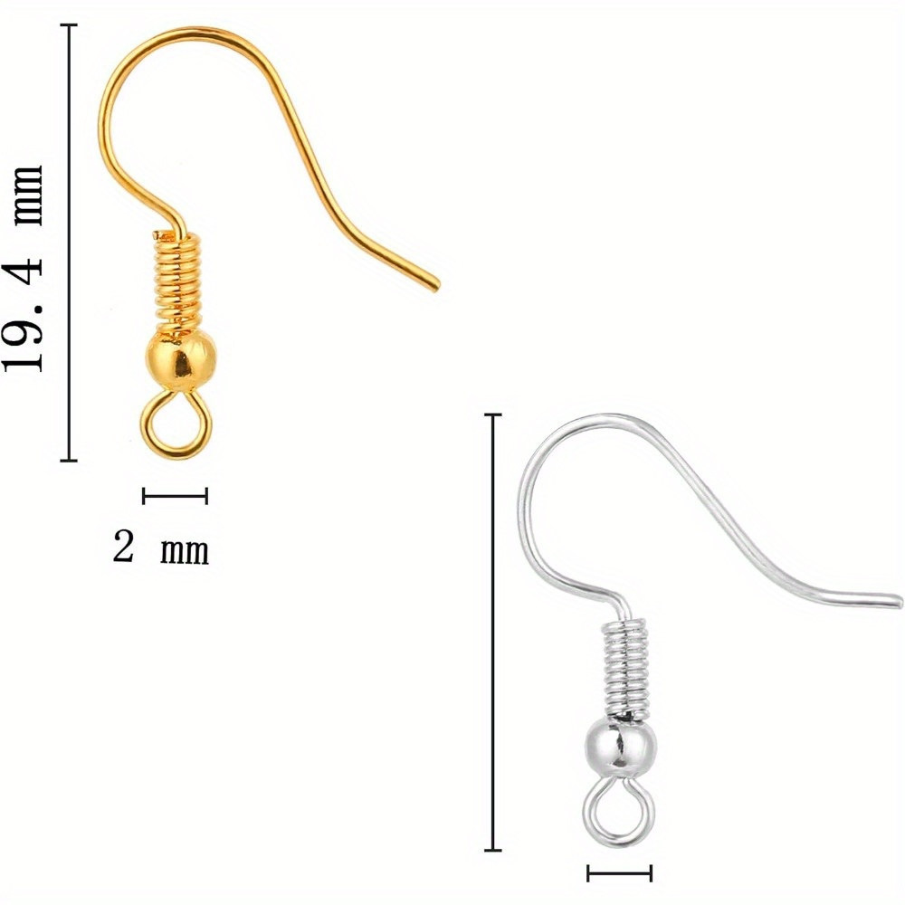 200개 귀걸이 고리, 피쉬훅 귀걸이 와이어, 프렌치  - Coil Building Kit 리뷰 및 가격